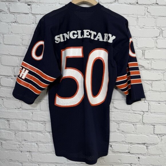 MacGregor Sand Knit Other - Vintage Mike Singletary‎ #50 Sand-Knit Chicago Bears Jersey Size Large Authentic